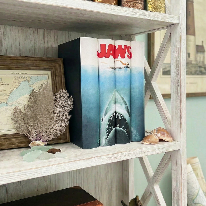 Set of 4 - Book-Look A4 Ring Binders - Jaws Movie Poster