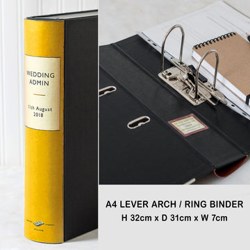 Gold Vintage Book File