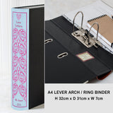Hardback Book File - Hearts