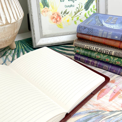 Grimoire Magic Faux Leather Diary Notebook | KleverCase