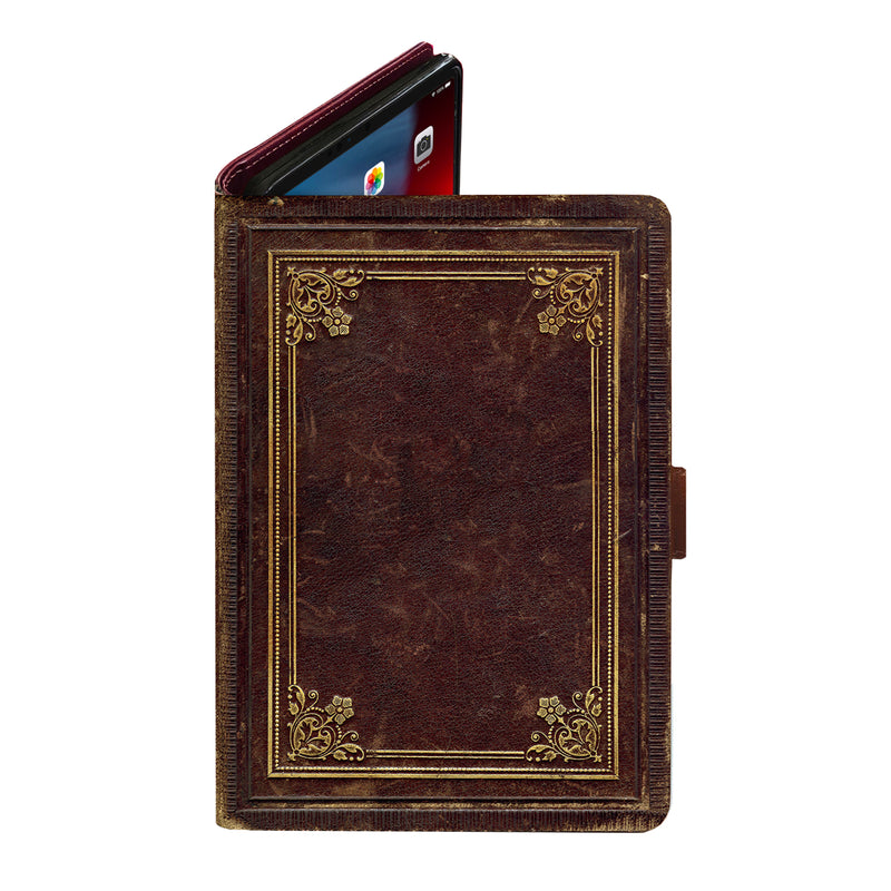 Old Brown Universal Tablet Case for Kindle Fire, Fire HD,  iPad, iPad Mini, iPad Air, Samsung Galaxy and any Tablets with 7 to 11 Inch Screen.