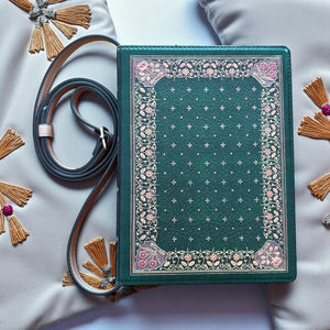 Ornate Green - Cross-Body Bag - Purse