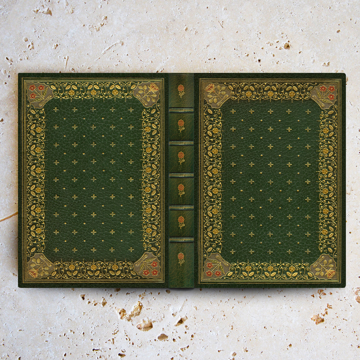 Ornate Green Hardback <br> Kindle and eReader Case