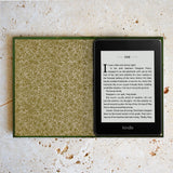 Ornate Green Universal Hardback eReader Case / Classic Book Collection