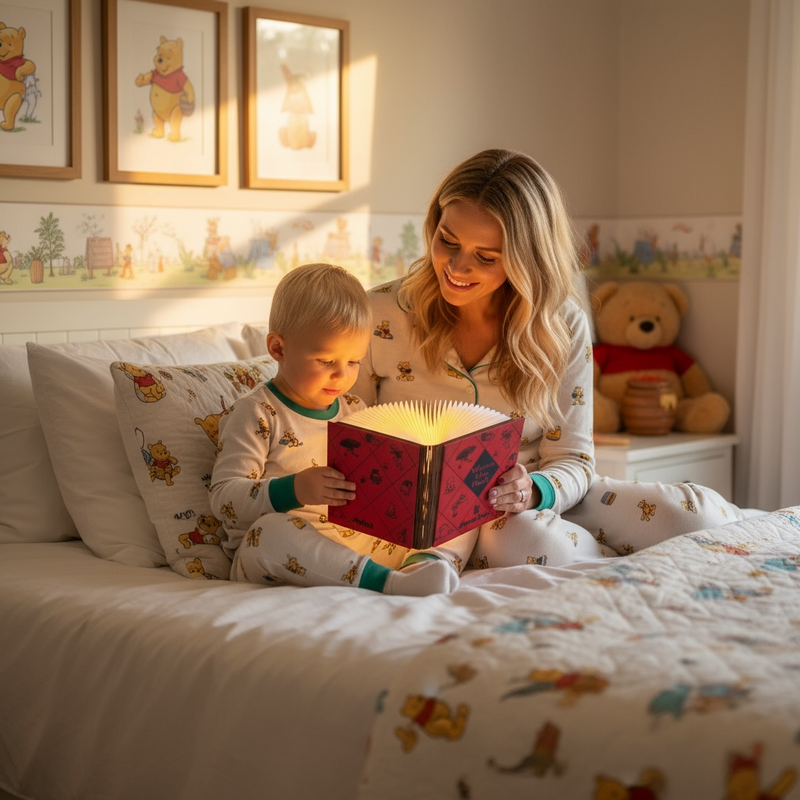 Book Look Wireless Reading Light - Whinnie the Pooh