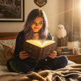 Book Look Wireless Reading Light - Book of Spells
