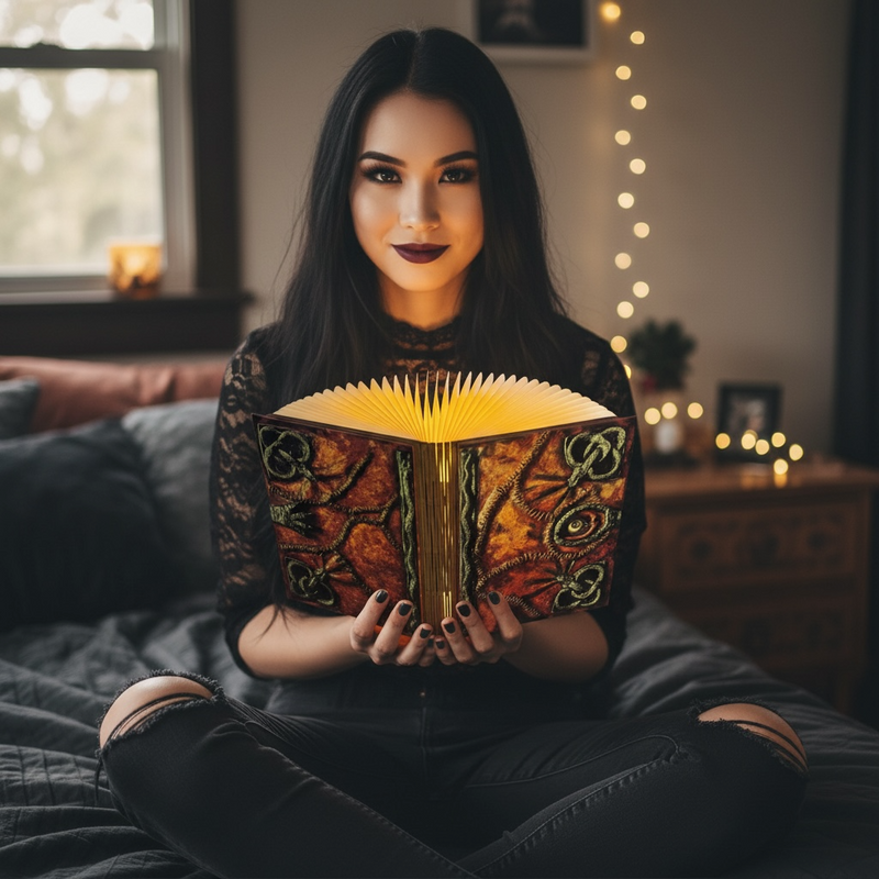 Book Look Wireless Reading Light - Hocus Pocus