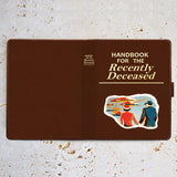 Recently Deceased Handbook - Luxury Faux Leather Case - Kindle Scribe