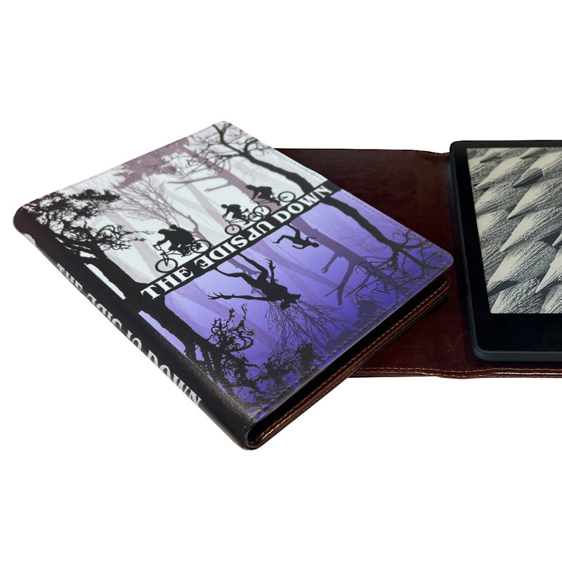 Stranger Things Themed Universal Kindle, eReader & Tablet Case (Blue Black)