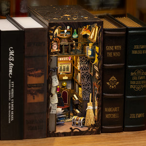 DIY Book Nook Light Puzzle - Miniature Magic Pharmacy