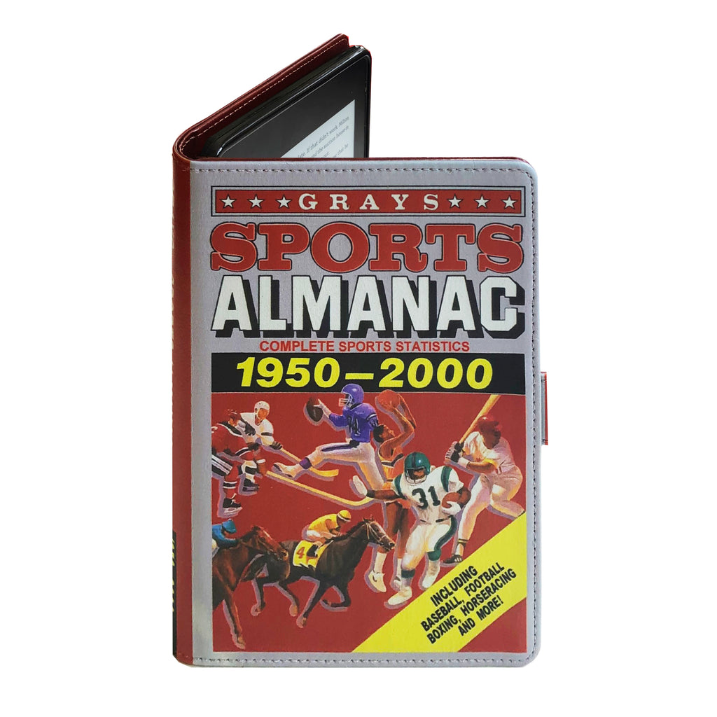 Sports Almanac Back to the Future - Luxury Faux Leather Case - Kindle Oasis