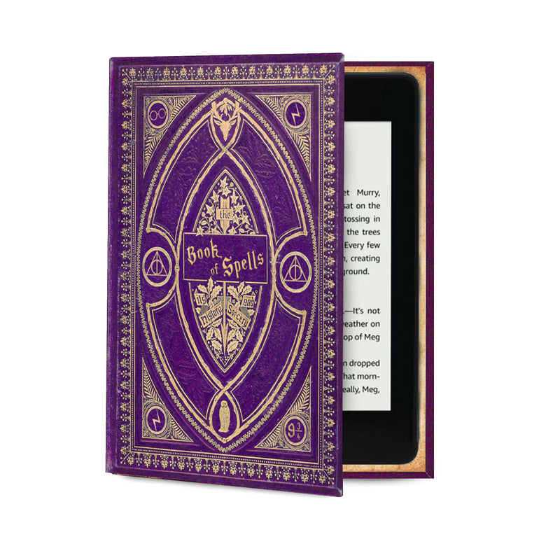 Kindle Oasis Case With Potter and Magic Themed Book of Spells