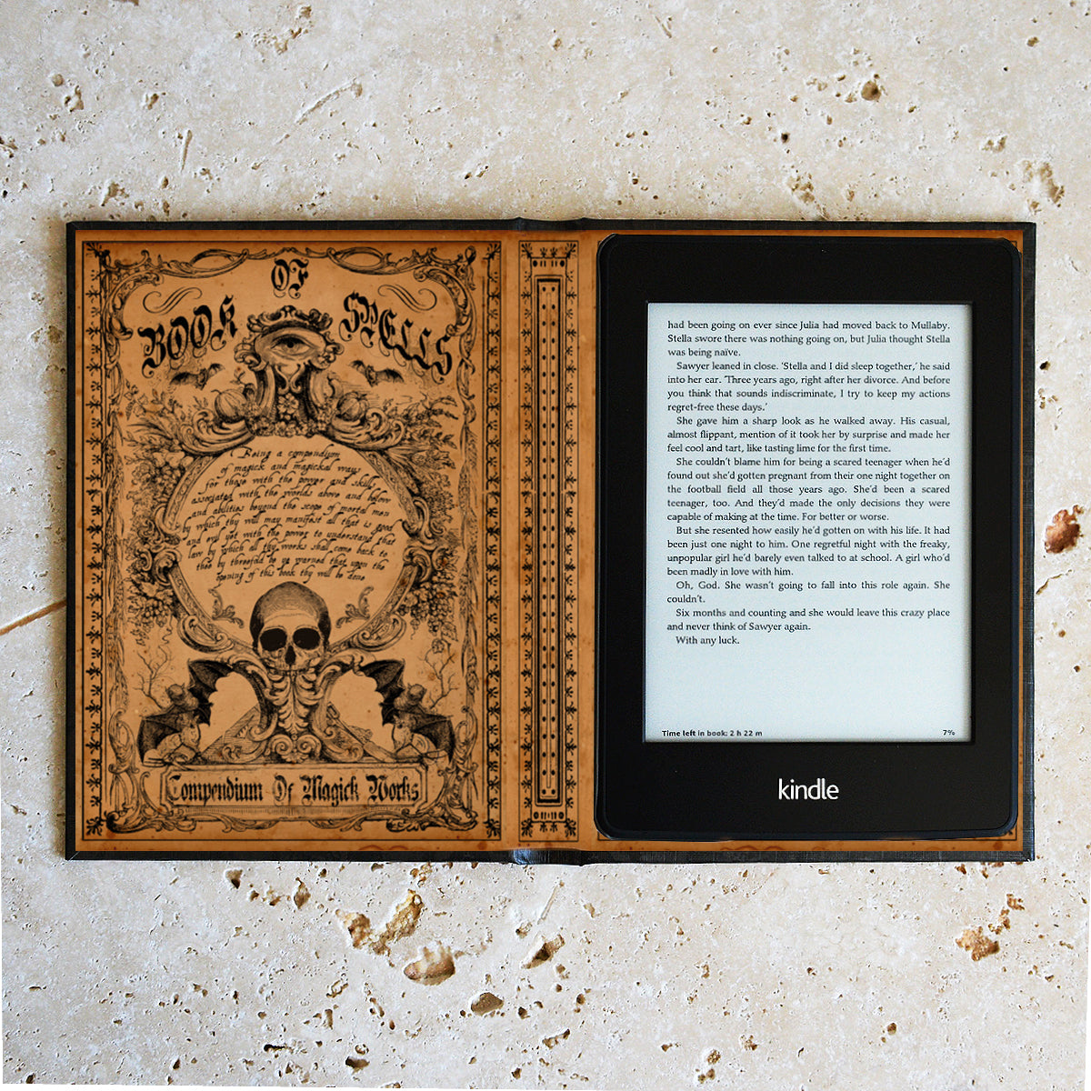 Grimoire Magic Spells / Universal eReader Case