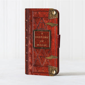Faux Leather iPhone Case - History of Magic