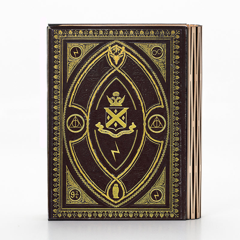 Classic Book Light - Book of Spells Hufflepuff Themed
