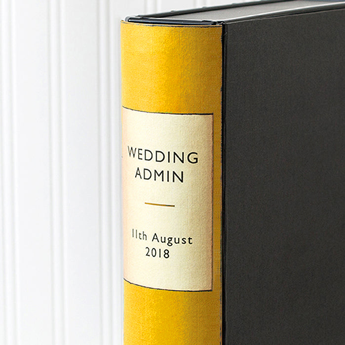 Gold Vintage Book File