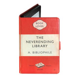 Neverending Library - Luxury Faux Leather Case -  Universal eReader Case