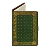 Ornate Olive Green - Luxury Faux Leather Diary or Notebook