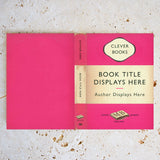 Custom Vintage Hardback Book Cover - Various Colours - Universal eReaders