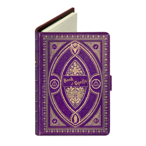 Book of Spells Potter Themed - Luxury Faux Leather Reusable Lined Notebook