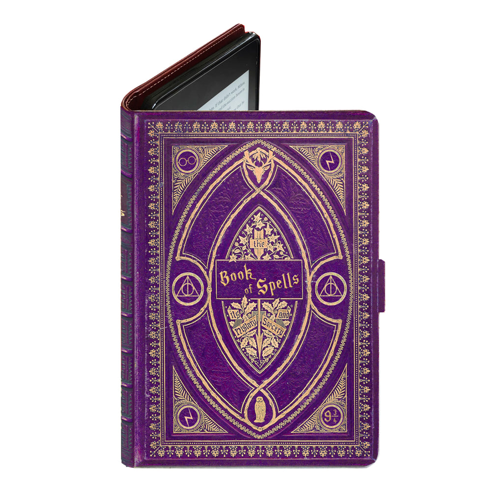 Book of Spells - Luxury Faux Leather Case -  Universal eReader Case