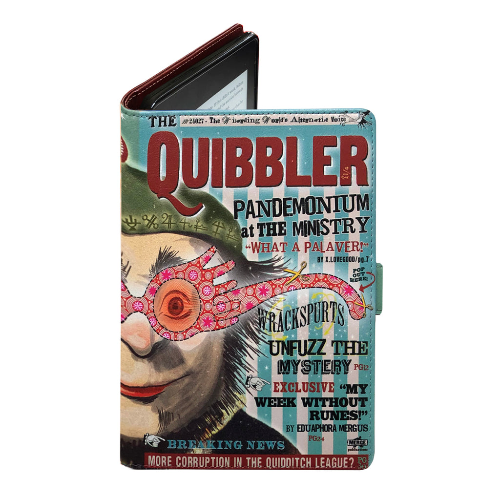 The Quibbler - Luxury Faux Leather Case -  Universal eReader Case