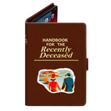 Recently Deceased Handbook - Luxury Faux Leather Case -  Universal Tablet Case (7-8 Inch Screen)