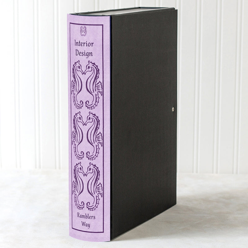 Hardback Book File - Seahorses