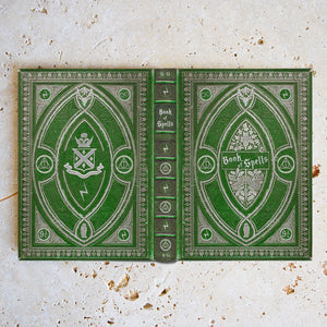 Slytherin Themed Book of Spells / Kindle Oasis